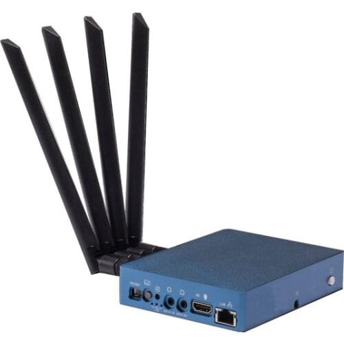 4G Bonding H.264 HDMI encoder support 3 Cards Used for Live Channel