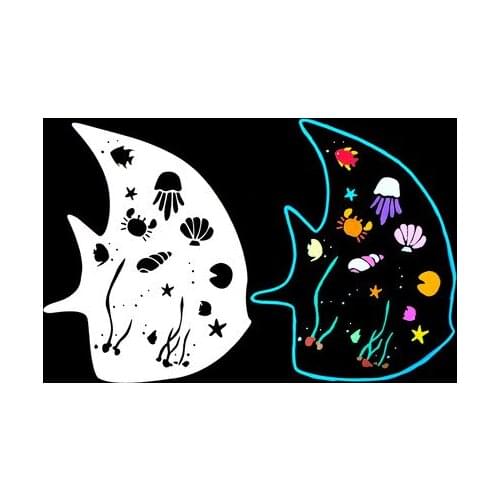 8 Styles Can Choose Different Drawing Shapes Kids Decor Props Painting Tools For Kid DIY Album Accessories Scrapbook Photo Album