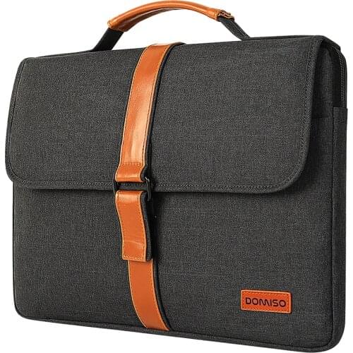 Laptop Sleeve With Hand Strap For 13" 14" 15.6" 17" Inch Notebook Case Splashproof Shockproof Computer Bag