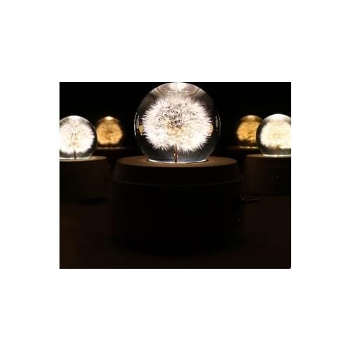 Romantic Wooden Music Box Bluetooth Rotate Crystal Ball Music Box Moon With Projector Light For Kids Birthday Christmas Gift