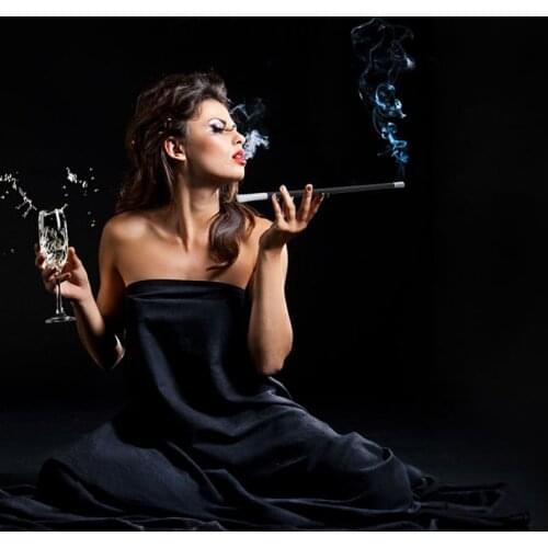 1920s Cigarette Holder Long Smoking Pipe Filter Vintage Style Plastic Rod Smoke Women Cigarette Holder Smoking Pipe Best Price