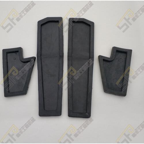 Excavator parts Carte 307 320 V1/V2 cab walking foot rubber pad rest foot Pedals