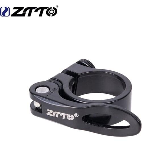 ZTTO Bicycle Parts MTB Road Bike 31.8 / 34.9mm Bicycle Seatpost Clamp Bike Cycling Seat Post Tube Clip Aluminium Alloy