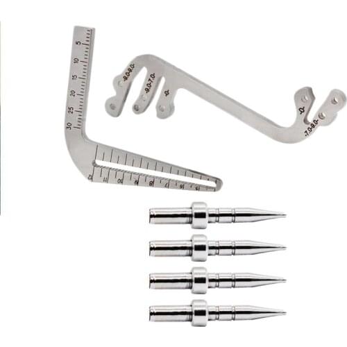 Implant Guide Set Drilling Positioning Ruler Angle Ruler Implant Tools Oral Planting Locator Positioning Guide