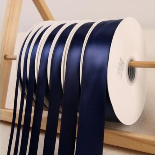 100yards Army Blue 6mm-40mm Polyester Ribbon Wedding Christmas Decoration Cake Gift Box Wrap Ribbons Hand DIY Accessories