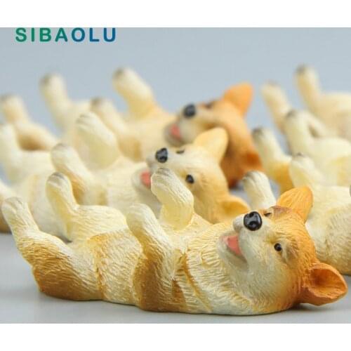 Lying Down Dog Fridge magnets Dog Head cartoon Animal whiteboard sticker Refrigerator Magnet Kids toy gift Home Decoration