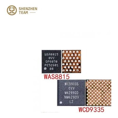 SZteam 5pcs/lot WSA8815 WSA8810 WCD9335 for Xiaomi 5 5S plus G5 Audio IC Sound Amplifier Chip