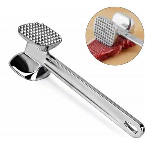 Single Side Hammer Aluminum Alloy Steak Hammer Pine Meat Hammer Pork Chop Hammer Single Side Pork Chop Hammer