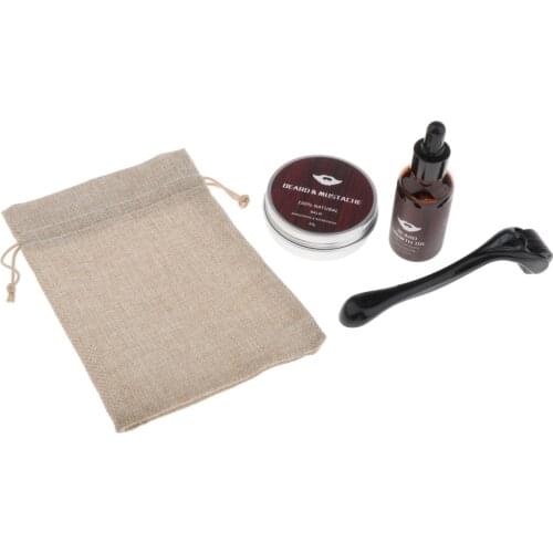 Beard Growth Kit Titanium Roller for Men Face roller Hair Growth