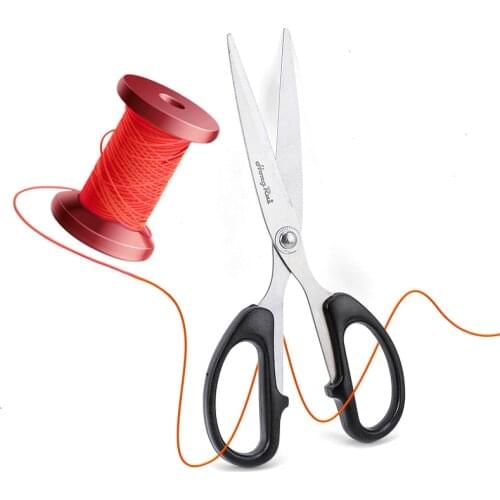 1Pc Stainless Steel Scissors Sewing Scissors for Needlework Tailor Shears Fabric DIY Tool Cutter