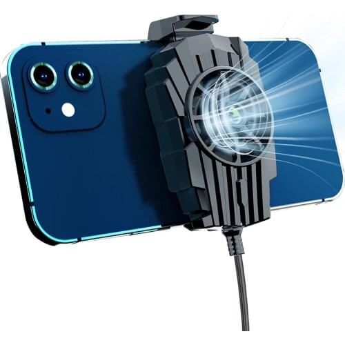 Portable Mobile Phone USB Game Cooler System Cooling Fan Gamepad Holder Stand Radiator For iphone Xiaomi Huawei samsung phone