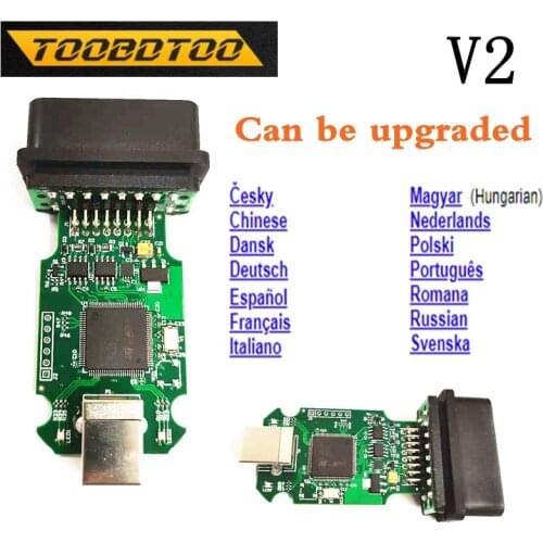 The Latest Version Full Version updated online VAG V2 V20.41 Diagnostic Interface Cable K line STM32F415VGT6+9241A+TJA10S7+STM
