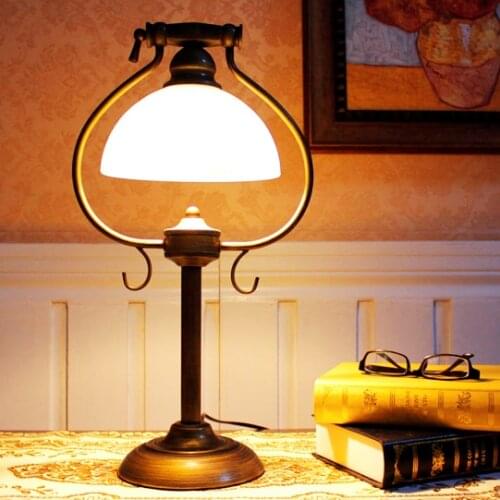 Luxury Iraq the Middle East style table lamp European and American style retro nostalgic bedside bedroom table lamp ZA8836