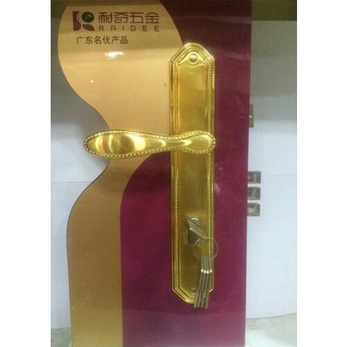 Factory outlets] large odd-resistant locks handle locks into the household door wooden door