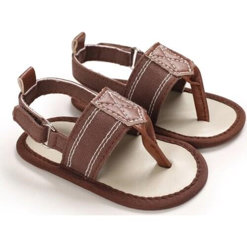 2021 Lovely Baby Boys Girls Sandals Anti-Slip Sole House Flip Flops Toddler First Walking Shoes Flip Flops