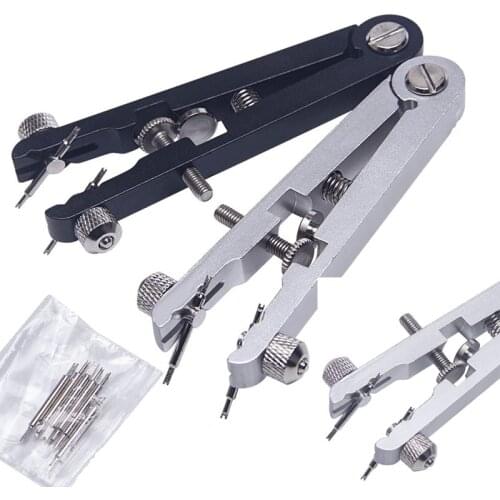 Stianless Steel V-shaped Watch Band Pins Removal Pliers Forceps 6825 Watch Strap Spring Bar Remove Tweezers Watch Repair Tools