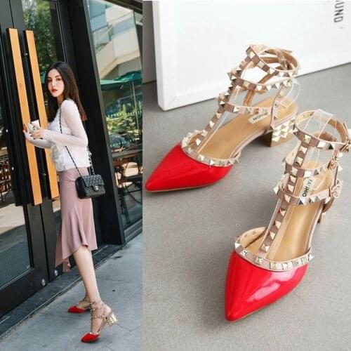 Shoes Woman 2021 Summer Ladies High Heels Valentine Shoes Female Pointed Toe Pumps For Womens Shoe Zapatos Chaussure Femme