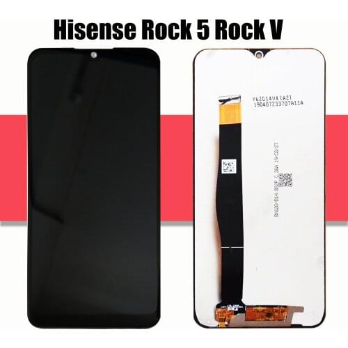 6.22" NEW Original For Hisense Rock 5 LCD Display With Touch screen Digitizier Assembly parts Accessory For Hisense Rock V