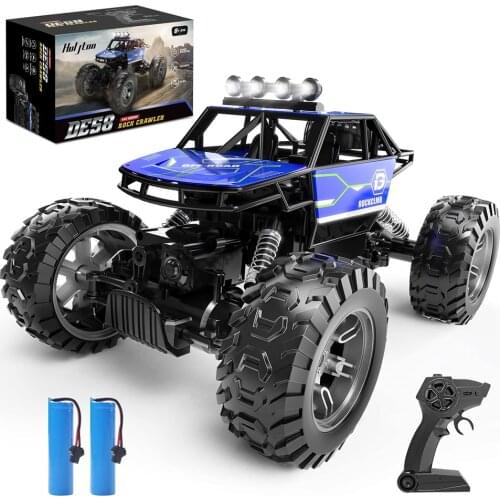 1:16 RC Cars 4WD Off Road Monster Trucks Toys 2.4G All Terrain Remote Control Car Crawlers Vehicles Gift For Children and Adults