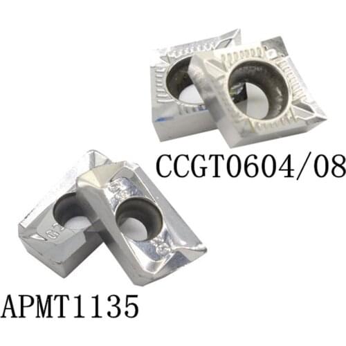 Special price 10pcs/Set APGT1135 1135 CCGT060208 CCGT060204 AK H01 CNC turning tool Aluminum cutter blade Insert Cutting Tools