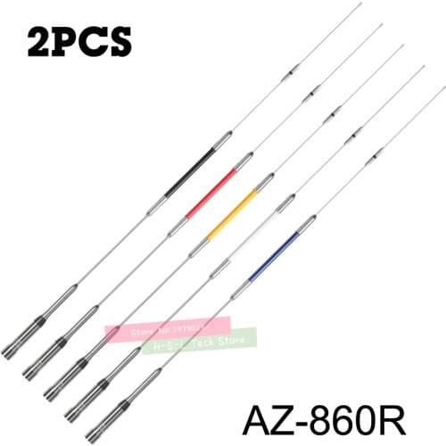 2PCS 144/430MH Dual Band Wireless Car Antenna High Gain Mobile Radio Antenna Jeep Bus Car Walkie Talkie Antenna For TYT Beifeng