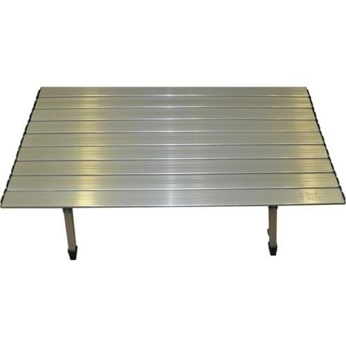 Aluminum Camping Table 90 Cm Foldable Height 4 Feet Adjustable With Bag Nature Folding Table Camping Snow Peak Lightweight New