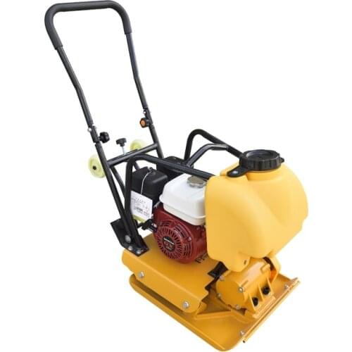 Gasoline Plate Compactor Small Compaction Plate Compactor Asphalt Road Backfill Soil Vibration Plate Compactor Power Tools