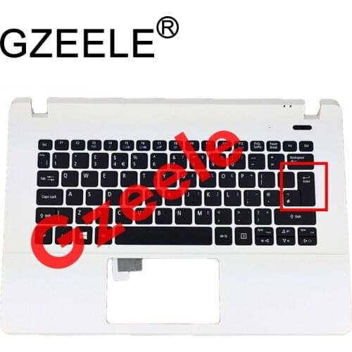 GZEELE NEW FOR ACER ASPIRE E13 ES1-311 ES1-331 PALMREST WITH KEYBOARD UK US upper case keyboard bezel topcase cover 60.MRTN1.030