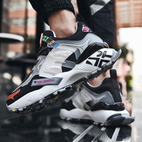 Men Shoes Summer Fashion Running Trend Sneakers High Quality Outdoor Breathable Men Vulcanize Shoes Soft Tennis Zapatos Hombre