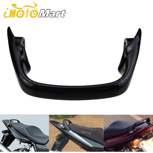 Motorcycle Accessories ABS Black Rear Grab Passenger Hand Grip Handrail Hand Rail Armrest For Honda CB 1300 CB1300