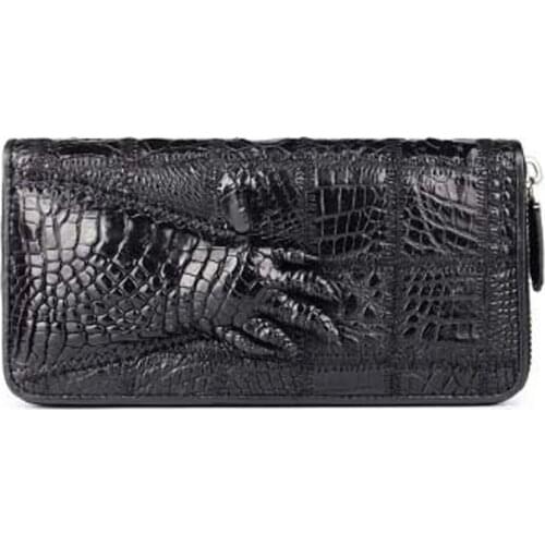 Yuanhui Thailand crocodile men wallet male business Joining together long male bag male men clutch bag crocodile bag