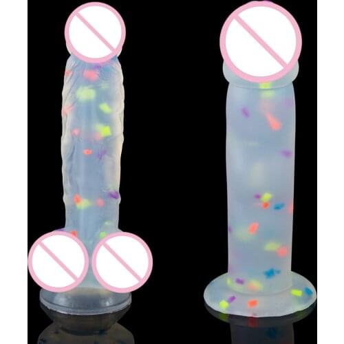 Soft Jelly Realistic Dildo For Women Female Masturbation Fake Penis Sex Toy Sextouse Female Masturbation Anal Toys Anal Dildos