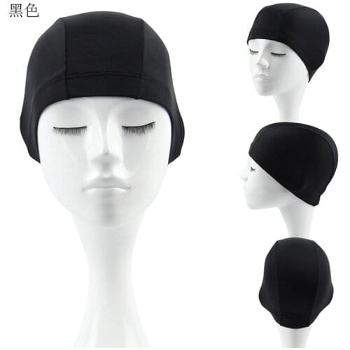 Solid Color Swimming Cap Comfortable Fashion Breathable Elastic Swim Cap Hair Hold Hat For Women and Men Swimming Pool Play