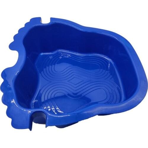 Pool Foot Bath Tray 43.5*39.5*9.5cm Anti-Skid Swimming Pool Spa Textured Foot Bath Foot Wash For Swimming Pool Foot Bath Trays