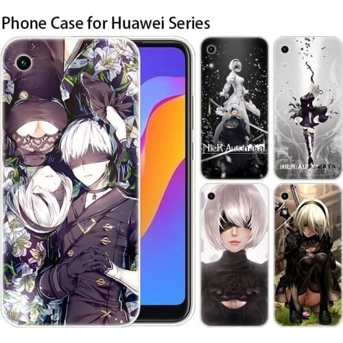 Silicone Case Anime nier automata for Huawei NOVA 5 5i Mate 30 Lite Y9 Prime 2019 PSmart Z Plus 2019 Honor 8S 8A 9X 20 Pro Cover