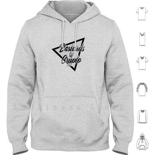 Bastards Of Crypto hoodies long sleeve Xrp Btc Etc Alt Coin Crypto Blockchain Ripple Bitcoin