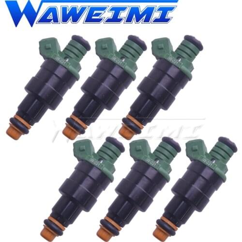 WAWEIMI High qulity 6pcs fuel injectors IW-031 fits Lam-borghini Lancia Ma-serati Du-cati Fi-at Weber