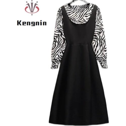 Oversized Women Sets Summer Cotton Formal Suit + A-Line Elastic Waist Skirt Two Piece Sets Ladies Loose Female Suits KE1328