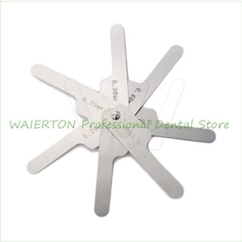 Dental Interproximal Reduction (IPR) Gauge Measure Tooth Gap Stainless Steel Reciprocating IPR System