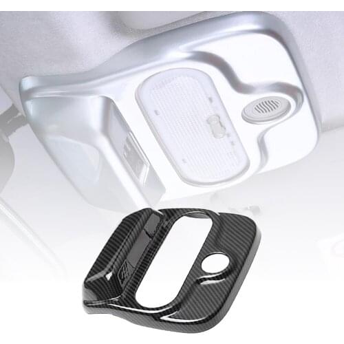 Car Front Reading Lamp Decoration Frame Ceiling Lamp Decoration Cover for Mercedes-Benz Smart 453 Fortwo 2015-2017