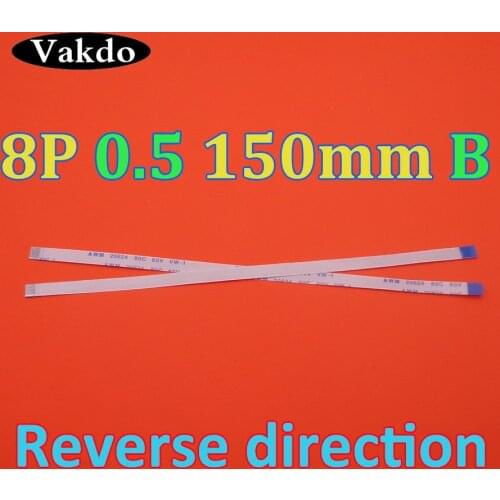 2-100pcs FFC FPC Flexible Cable for ASUS X550V X550C X550CC F550V X550 Touchpad flex cable Length 15cm 8 Pin 8P 0.5mm 150mm B