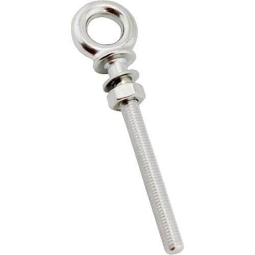 M8 Long Shank Eye Bolt Stainless Steel Fastener Boat Hardware