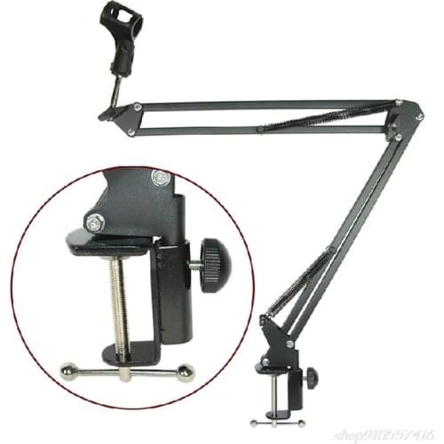 Mic Arm Stand Microphone Suspension Boom Scissor Holder for studio Broadcast PN O14 20 Dropshipping