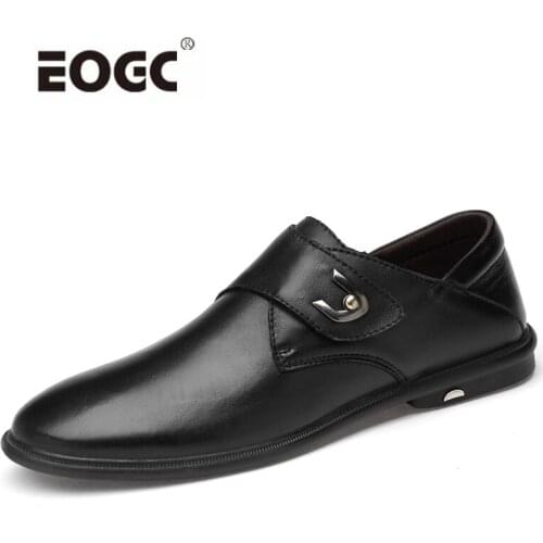 High Quality Soft Natural Leather Men Shoes Male Casual Driving Shoes Comfortable Men Flats Moccasins Loafers