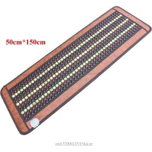 Health care heating jade cushion Natural tourmaline mat physical therapy mat heated jade mattress 220V