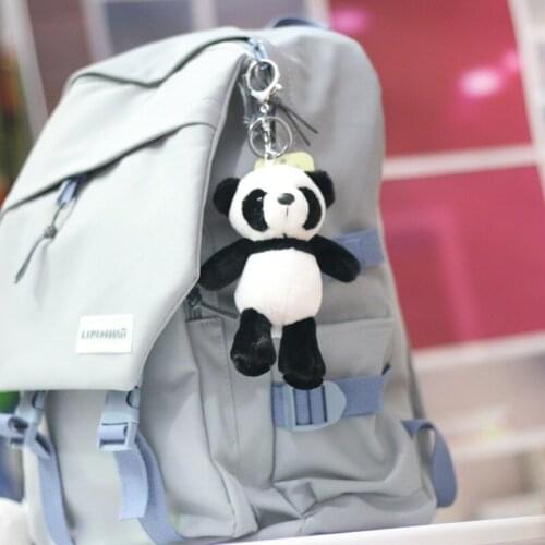 New pretty cute 15cm plush soft panda Chinas national treasure lovely pendant Keychain bag decoration good quality gift for kid