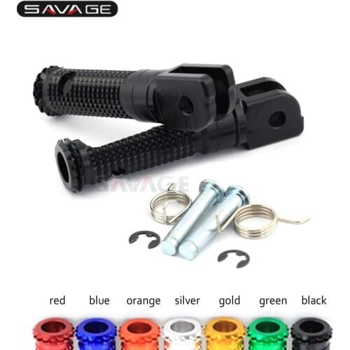 Front Foot Pegs Adapters For YAMAHA MT-09 MT07 Tracer MT10 MT03 MT25 FZ-09 FZ8 FJ-09 TRACER 900/GT XSR 700 900 SCR950 Motorcycle