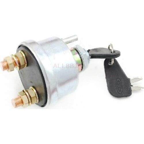 For CATERPILLAR CAT Ignition Switch 2 wire main power switch Electric box start switch Electric door lock excavator accessories