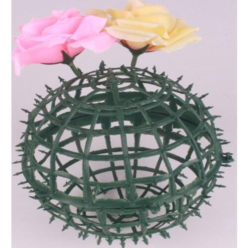 DIY ball heart flower base rack flower mud belt artificial flower accessories DIY silk flower for wedding home party decor frame