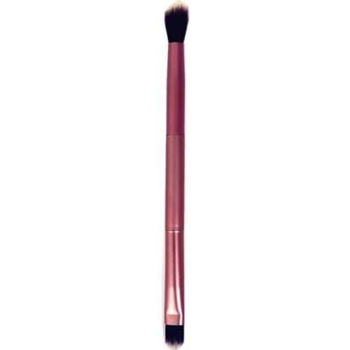 Professional Complete Make Up Tools Rose Gold Color concealer Makeup Brush Double End Eyeshadow Brush
